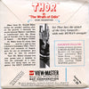 The Mighty Thor - H39 - Vintage Classic View- Master - 3 Reel Packet - 1970s Views