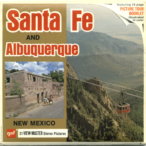 View-Master - Cities - Santa Fe - Albuquerque 