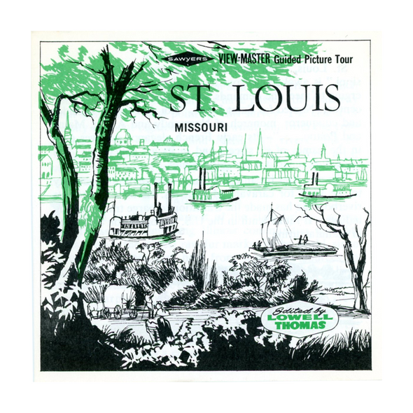 ViewMaster - St. Louis - A453 - Vintage - 3 Reel Packet - 1960s views