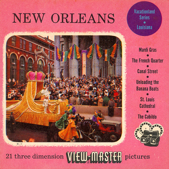 View-Master - Cities - New Orleans - Vacationland Series