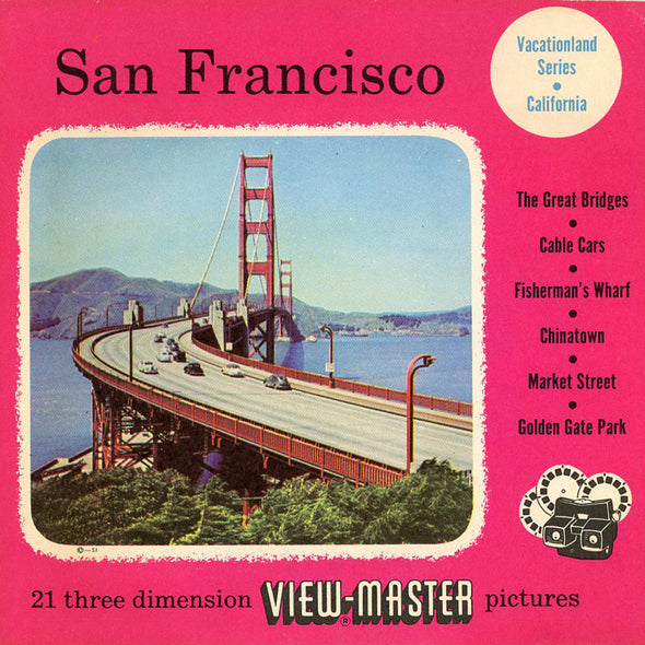 View-Master - Cities - San Francisco - Vacationland Series
