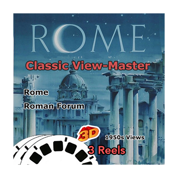 Rome Italy - Vintage Classic View-Master - 1950s views