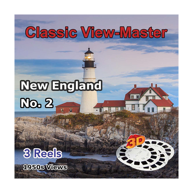 New England No. 2 - Vintage Classic View-Master - 1950s views