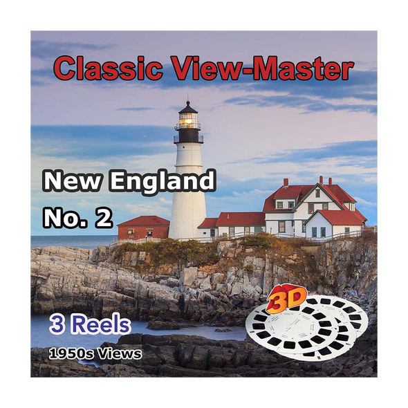 New England No. 2 - Vintage Classic View-Master - 1950s views