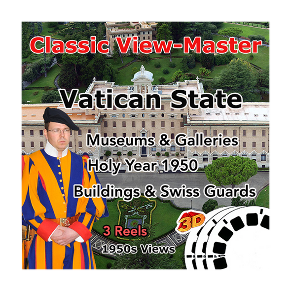 Vatican State - Vintage Classic View-Master - 1950s views