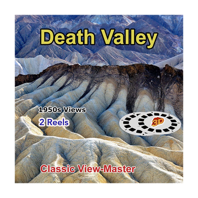 Death Valley National Monument - 2 Vintage View-Master - 1950s views