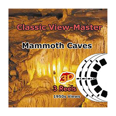 Mammoth Cave  National Park, Kentucky - Vintage Classic View-Master - 1950s views