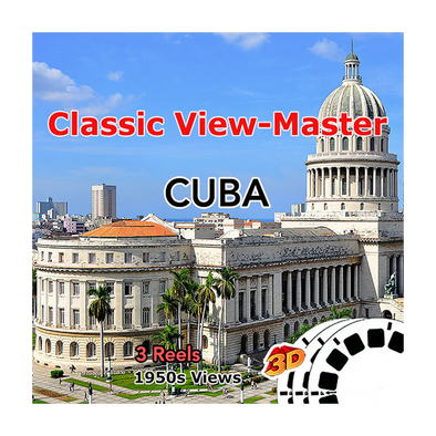 CUBA - Vintage Classic View-Master - 1950s views