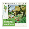 ViewMaster - Main Street - Primeval World - Disneyland -  Vintage - 3 Reel Packet - 1970s Views - A175