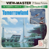 ViewMaster -Tomorrowland - Disney World - Vintage - 3 Reel Packet -1970's views - H19