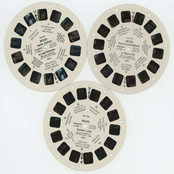 Mexico - View-Master 3 Reel Packet - 1950's view - vintage - (ECO-B001-S4)