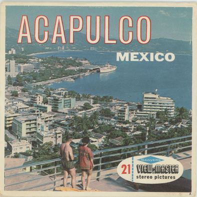 Acapulco Mexico -  View-Master 3 Reel Packet - 1960s views - (B003-S6A)