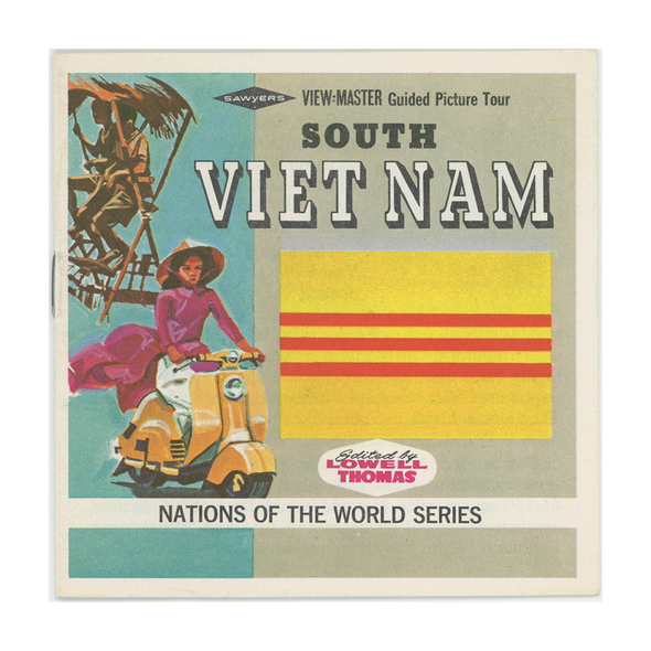 South Viet Nam - View-Master 3 Reel Packet - 1960's views - vintage - (B250-S6A)