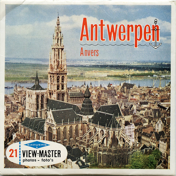 ViewMaster Antwerpen - C367 - Vintage Classic - 3 Reel Packet - 1960s views