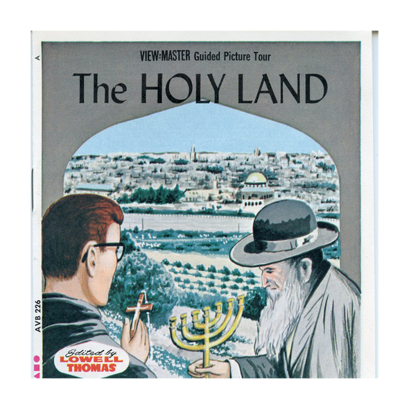 ViewMaster - The Holy Land  - B226 - Vintage 3 Reel Packet - 1960s Views