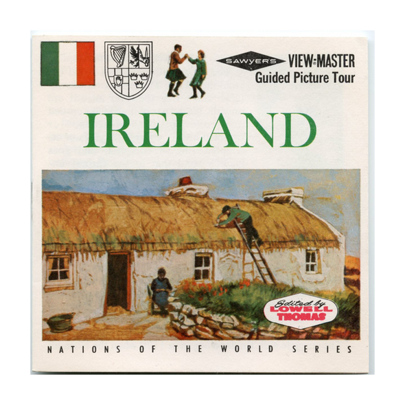 ViewMaster - Ireland - B160-S6 - Vintage 3 Reel Packet - 1960s views