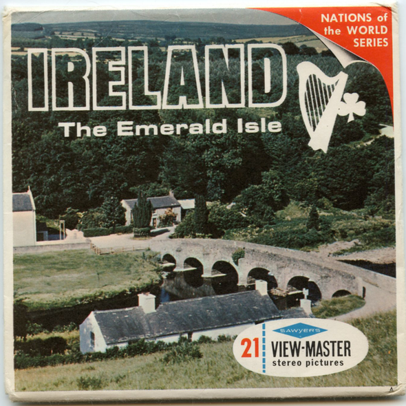 ViewMaster - Ireland - B160-S6 - Vintage 3 Reel Packet - 1960s views