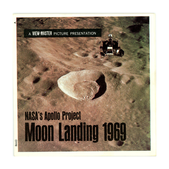 ViewMaster - Apollo Moon Landing - B663 - Vintage 3 Reel Packet - 1960S views
