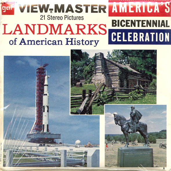 View-Master - Scenic West - LandMarks of American History
