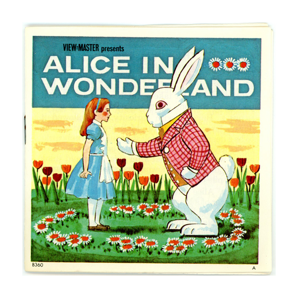 ViewMaster - Alice in Wonderland - B360 - Vintage - 3 Reel Packet - 1960s views