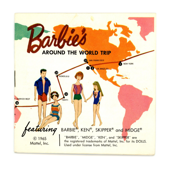 ViewMaster - Barbie's - B500 - Vintage - 3 Reel Packet - 1960s views
