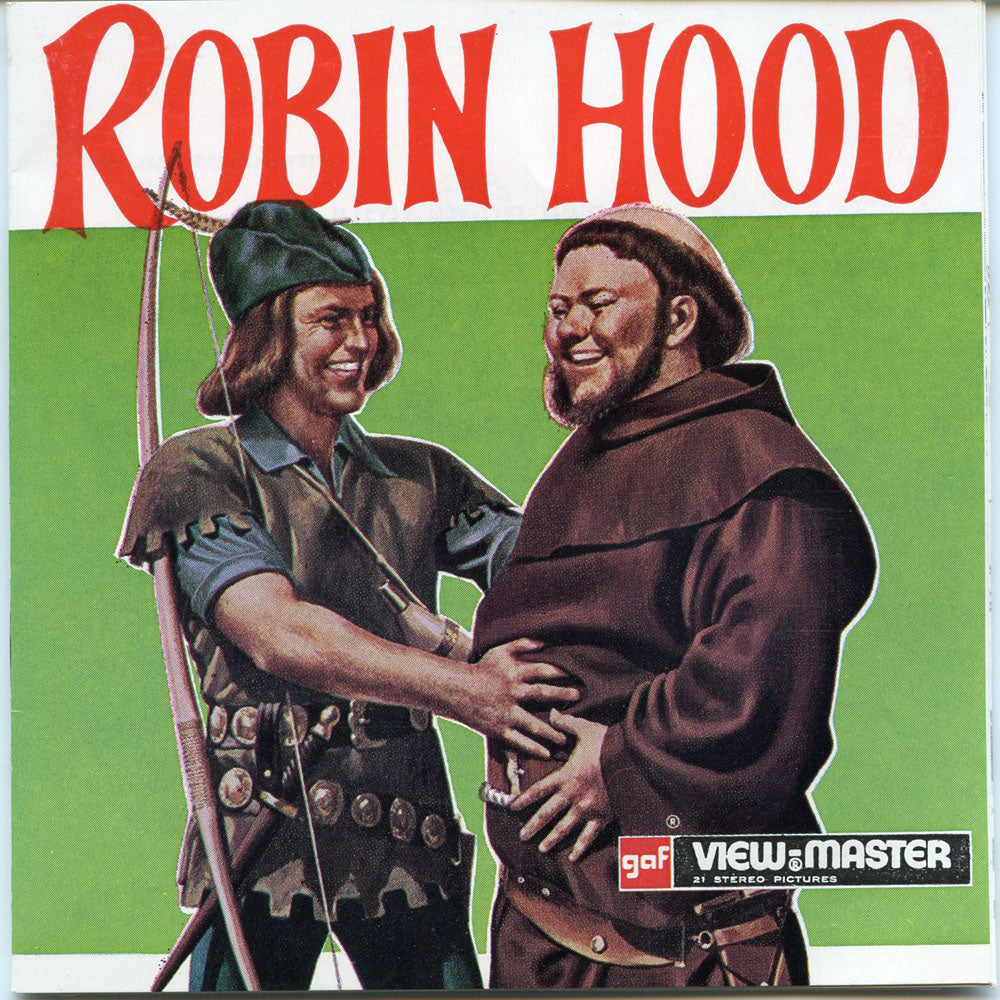 Robin Hood - B378 - Vintage Classic View-Master - 3 Reel Packet - 1970 –  worldwideslides