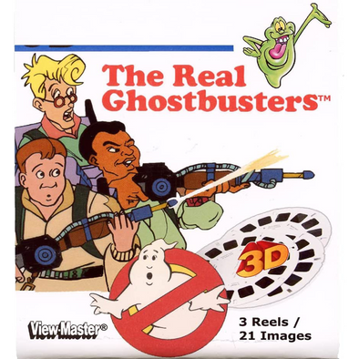 Lot of 2 Vintage THE REAL GHOSTBUSTERS 3d View-Master Reels 1984 RARE 