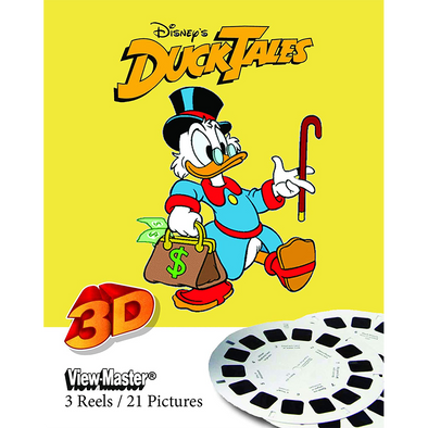 Duck Tales - Disney - View-Master 3 reel set - vintage - (3055)