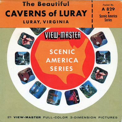 View-Master - Scenic South - The Beautiful Caverns of Luray