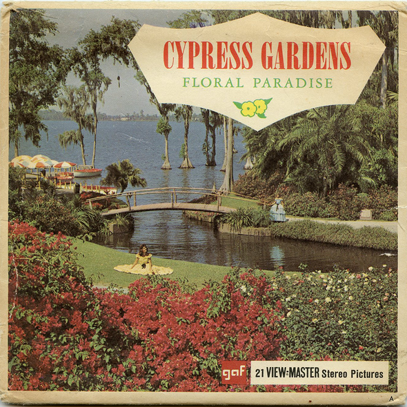 View-Master - Flowers-Gardens-Caves - Cypress-Garden-Floral Paradises