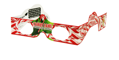 Christmas Glasses Holiday Eyes® - Candy Canes