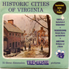 ViewMaster - Historic Cities of Virginia - Vacation Series - Vintage 3 Reel Packet - 1950s views