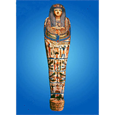 Sarcophagus of Amen-Nestawy-Nakht - 3D Action Lenticular Postcard Greeting Card