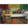 LAST SUPPER MODERN VERSION - Famous Characters & Artists - Motion - 3D Lenticular Postcard - NEW