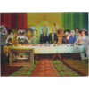 LAST SUPPER MODERN VERSION - Famous Characters & Artists - Motion - 3D Lenticular Postcard - NEW