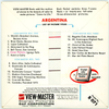 ViewMaster - Argentina - B071 - Vintage - 3 Reel Packet - 1960s views