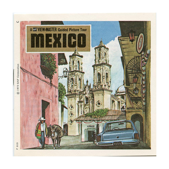 ViewMaster - Mexico - F019 - Vintage - 3 Reel Packet - 1970s views