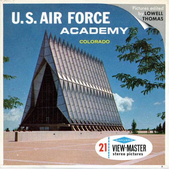 View-Master - Scenic West - U.S. Air Force Academy Colorado