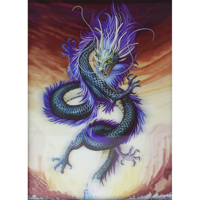 Blue Dragon - 3D Lenticular Poster - 12x16 -  NEW
