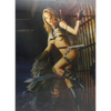 Warrior Girls with Knives - Triple Views - 3D Action Lenticular Poster - 12x16 - 3 Prints in 1