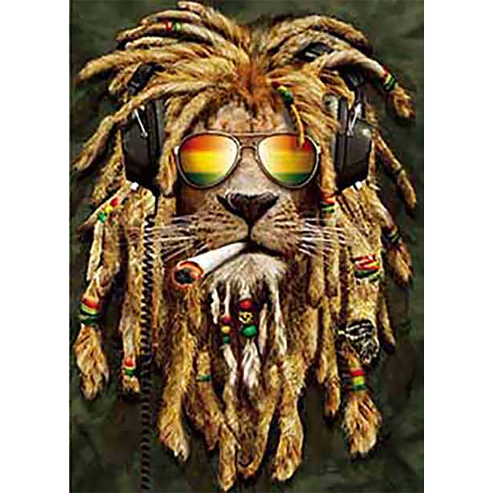 pothead posters Dreadlock Pot Heads Animals - Triple Views