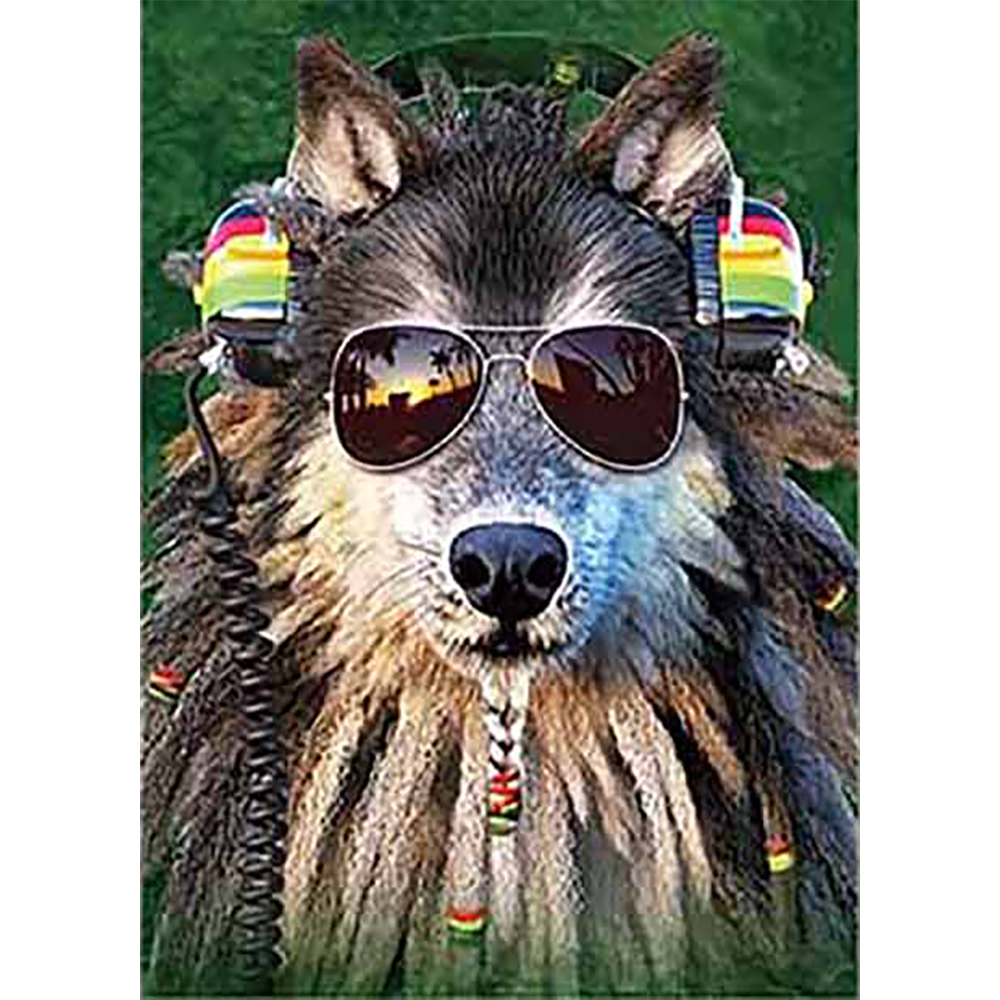 pothead posters Dreadlock Pot Heads Animals - Triple Views