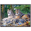 Wolves - Triple Views - 3D Action Lenticular Poster - 12x16 - 3 Prints in 1