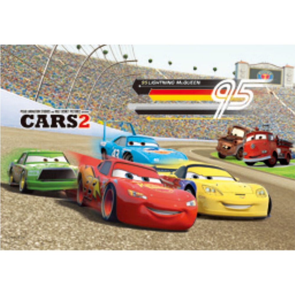 Disney Cars 2 - Lightning McQueen - 3D Lenticular Poster - 10x14