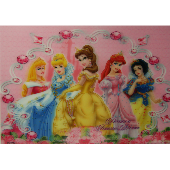 Disney Princesses - Dream a Princess Dream - 3D Lenticular Poster - 10x14