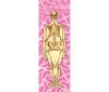 Woman's Body Anatomical - Animated - 3D Animated Lenticular Bookmark - NEW