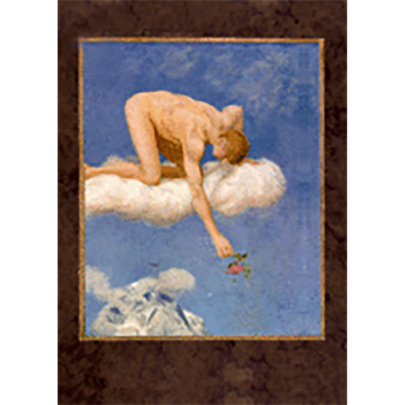 Hans Thoma - German Painter JUNE - 3D Lenticular Postcard Greeting Card