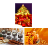 Christmas Spirit  - 3 3D Postcard Lenticular Greeting Cards - NEW