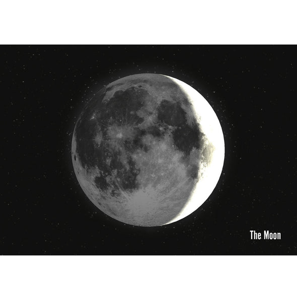 Moon - 3D Lenticular Postcard Greeting Card
