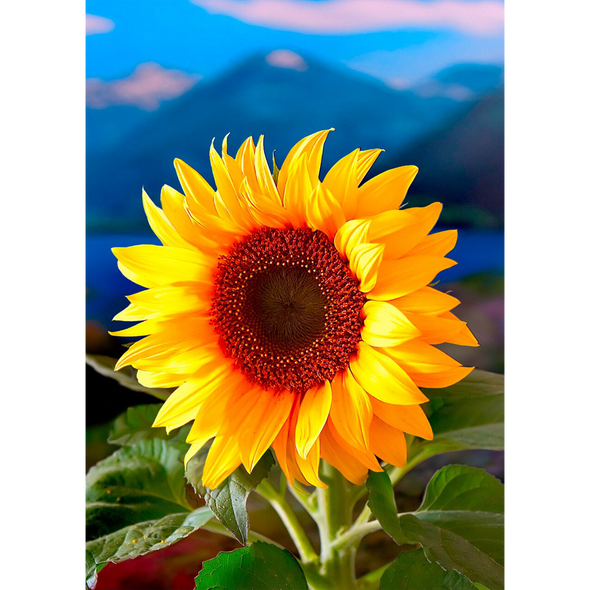 Sunflower - 3D Lenticular Postcard Greeting Card